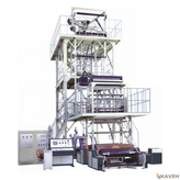 دستگاه اکستروژن فیلم دمشی سه لایه