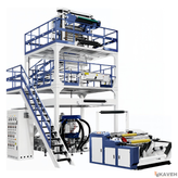 Three Layer Co-Extrusion Blown Film Machine