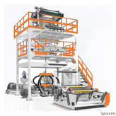 Three Layer Co-Extrusion Blown Film Machine