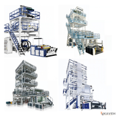 دستگاه اکستروژن فیلم دمشی سه لایه