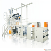 دستگاه تولید فیلم های پلاستیکی بر پایه پلی پروپیلن