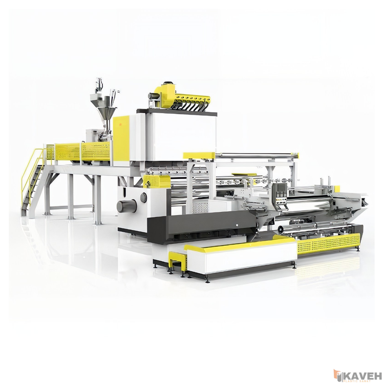 دستگاه تولید فیلم استرچ کست اکستروژن