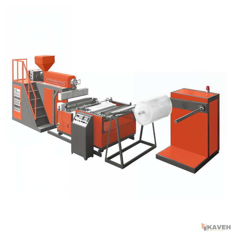 دستگاه تولید نایلون حباب دار