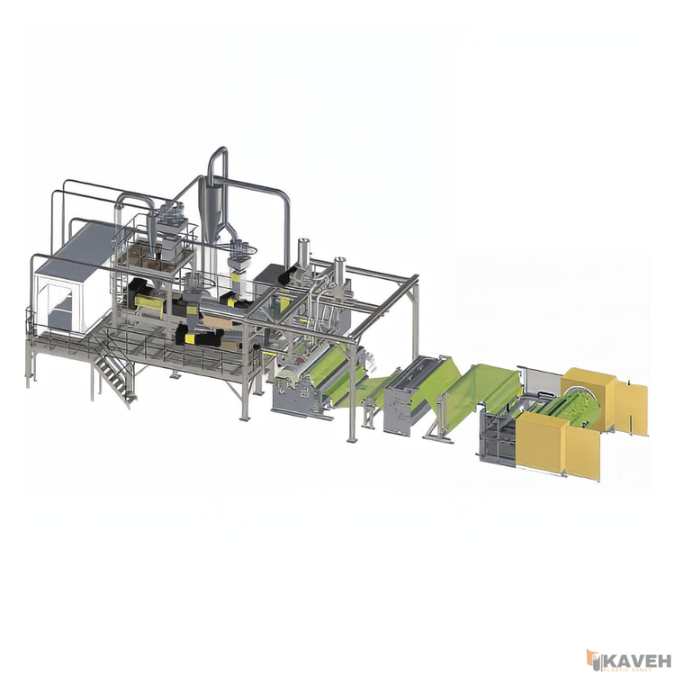 دستگاه تولید فیلم استرچ PVC
