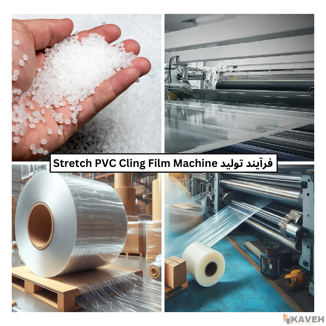 Stretch PVC Cling Film Machine