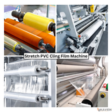 دستگاه تولید فیلم استرچ PVC