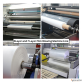 دستگاه تولید فیلم پلاستیکی 5 لایه و 7 لایه