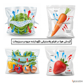 فیلم پلاستیکی نگهدارنده میوه و سبزیجات
