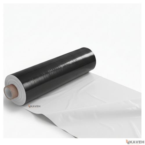 مالچ پلاستیکی کشاورزی ضخامت ۲۰ میکرون و عرض ۱۱۰ سانتیمتر