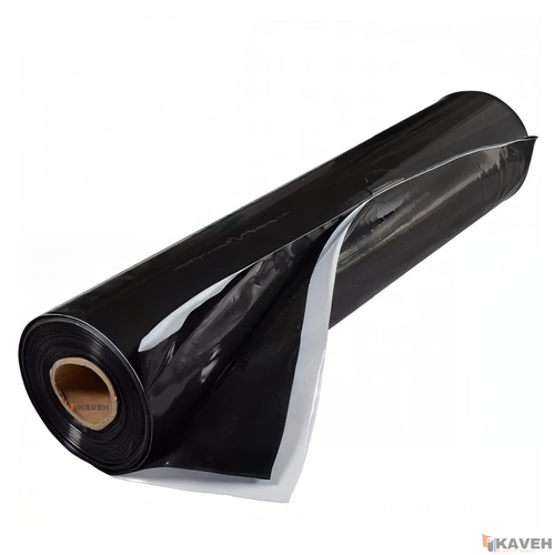 مالچ پلاستیکی باغبانی عرض ۱۲۰ سانتیمتر و ضخامت ۱۰۰ میکرون با یک درصد یووی