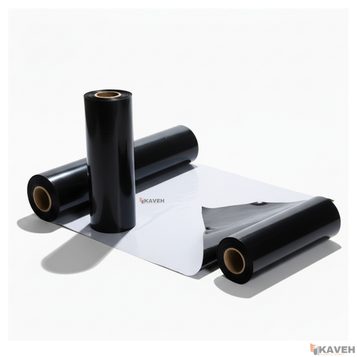 مالچ پلاستیکی باغبانی عرض ۱۰۰ سانتیمتر و ضخامت ۱۰۰ میکرون با یک درصد یووی