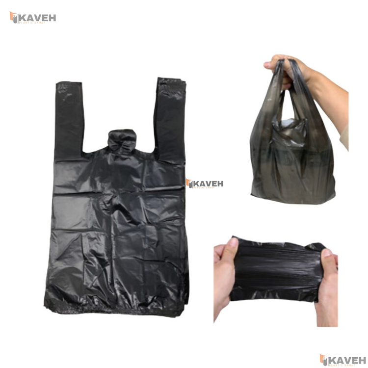 Opaque black poly bags